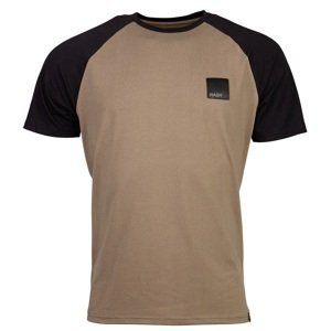 Nash tričko elasta-breathe t-shirt black sleeves - veľkosť s
