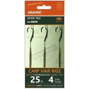 Life orange nadväzce carp hair rigs s2 14 cm 3 ks - 4 25 lb