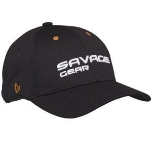 Savage gear šiltovka sports mesh cap one size black ink