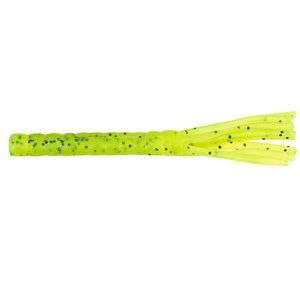 Fox rage gumová nástraha floating creature funky worm uv chartreuse - 6 ks 9 cm