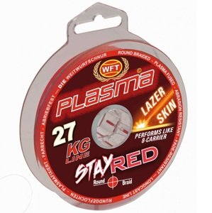 Wft šnúra kg plasma stay red 150 m - 0,08 mm 8 kg