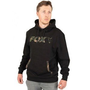 Fox mikina lw black camo print pullover hoody - xl