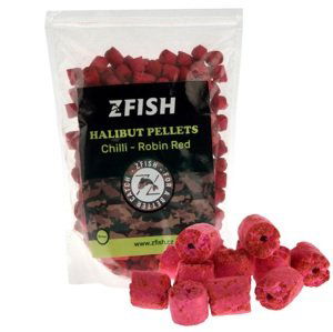 Zfish pelety halibut pellets chilli robin red 1 kg - 10 mm