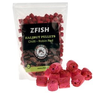 Zfish pelety halibut pellets chilli robin red 1 kg - 14 mm