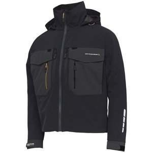 Savage gear bunda sg6 wading jacket black grey - xxl