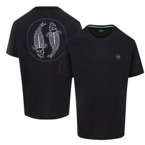 Korda tričko le mandala tee black - xxl