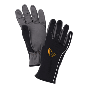 Savage gear rukavice softshell winter glove black - m