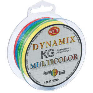 Wft splietaná šnúra round dynamix kg multicolor - 300 m 0,35 mm 32 kg