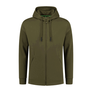 Korda mikina kore zip pro hoodie olive - veľkosť m