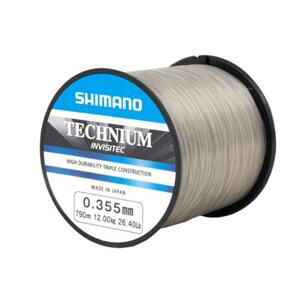 Shimano vlasec technium invisitec šedý - 0,30 mm 1090 m