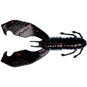 Gunki gumová nástraha boogie craw black red flake - 7,5 cm 4,5 g