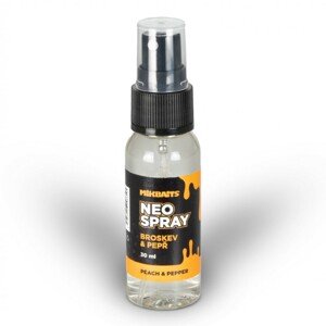 Mikbaits neo spray 30 ml - broskyňa & čierne korenie