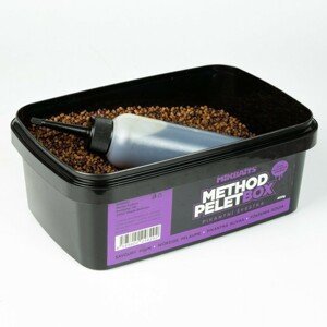 Mikbaits method pelet box 400 g + 120 ml activator - pikantná slivka
