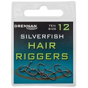 Drennan háčiky bez protihrotu silverfish hair riggers barbless - veľkosť 16