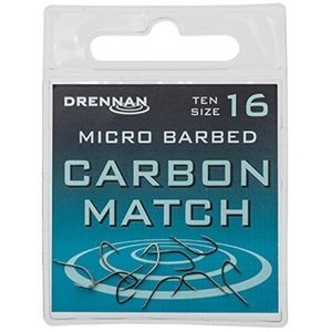 Drennan háčiky carbon match - veľkosť 14