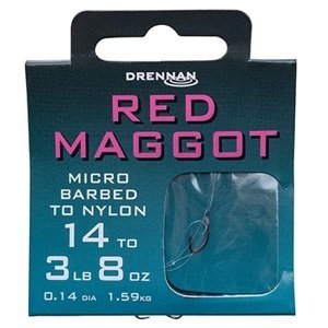 Drennan náväzec red maggot - nosnosť 3 lb veľkosť 16