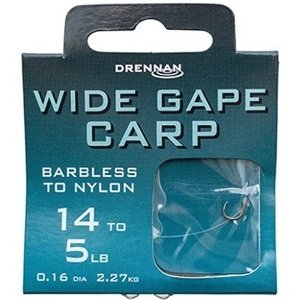 Drennan náväzec wide gape carp barbless - nosnosť 4 lb veľkosť 18