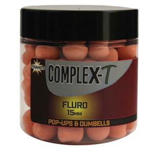 Dynamite baits pop ups dumbells fluro complex t - 15 mm