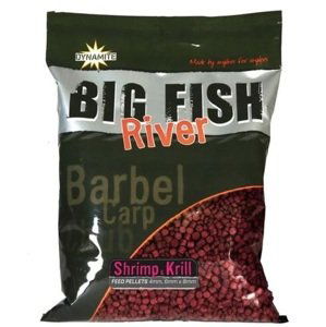 Dynamite baits pellets big fish river 1,8 kg 4/6/8 mm - shrimp krill