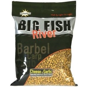 Dynamite baits pellets big fish river 1,8 kg 4/6/8 mm - cheese garlic