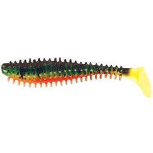 Fox rage gumová nástraha spikey shads ultra uv firetiger - 9 cm