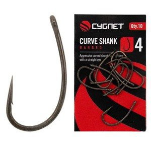 Cygnet háčiky curve shank hooks barbed 10 ks - veľkosť 2