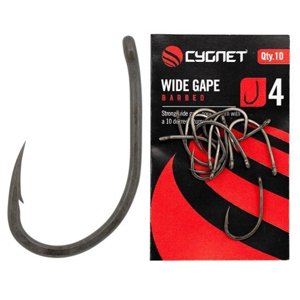 Cygnet háčiky wide gape hooks barbed 10 ks - veľkosť 2