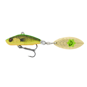 Savage gear 3d sticklebait tailspin sinking firetiger - 6,5 cm 9 g