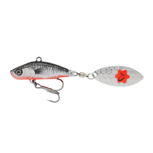 Savage gear 3d sticklebait tailspin sinking black red - 7,3 cm 13 g