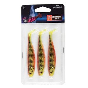 Fox rage gumová nástraha pro shad ultra uv pacs bright perch -10 cm 3 kusy