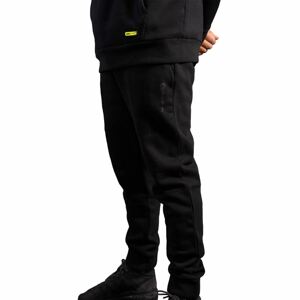 Ridgemonkey: tepláky apearel heavyweight joggers black - l