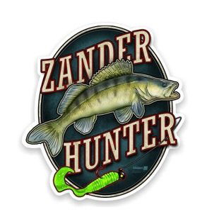 4anglersdesign samolepka 14 zander hunter