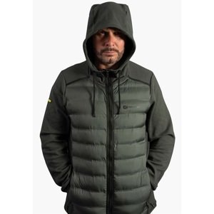 Ridgemonkey bunda apearel heavyweight zip jacket green - m
