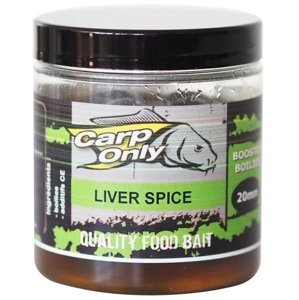 Carp only dipované boilies liver spice 250 ml - 16 mm