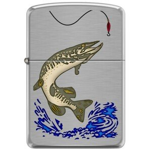 Zippo benzínový zapaľovač kessack northern pike