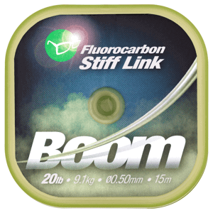 Korda fluorocarbon stiff link boom 15 m - 0,50 mm 20 lb