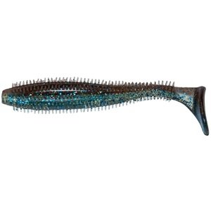 Fox rage gumová nástraha spikey shad uv blue guts - 6 cm