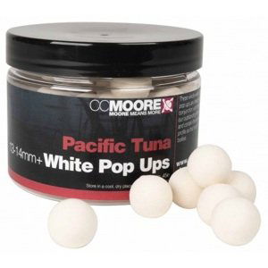 Cc moore plávajúce boilie pacific tuna biele extra plávajúce 13-14 mm 45 ks