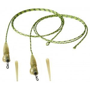 Extra carp lead core system & safety clip 2 ks