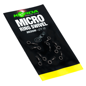 Korda obratlík s krúžkom micro rig swivel medium