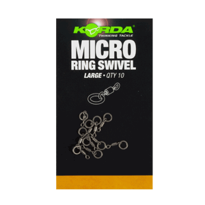 Korda obratlík micro rig ring swivel large