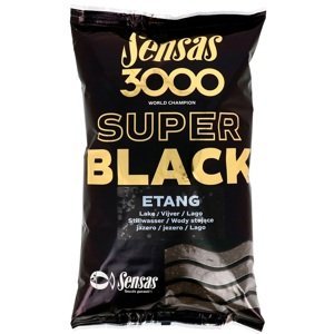 Sensas kŕmenie 3000 super black 1kg-etang