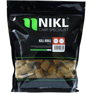 Nikl pelety kill krill s dierkou - 1 kg 10 mm