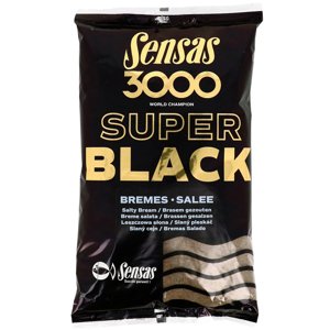 Sensas krmítková zmes 3000 dark salty (čierne - slané) 1 kg-bremes