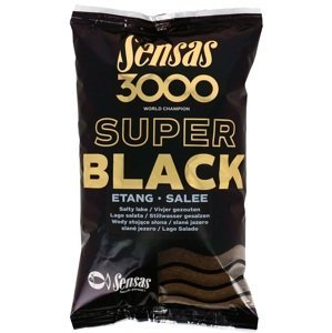 Sensas krmítková zmes 3000 dark salty (čierne - slané) 1 kg-etang
