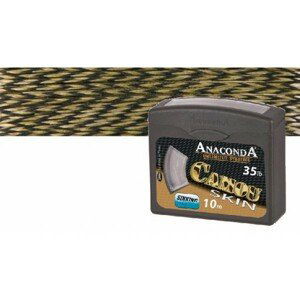 Anaconda pletená šnúra gentle link 10 m camo- nosnosť 25lb