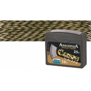 Anaconda náväzcová šnúra gentle link 10 m camo - nosnosť 35lb