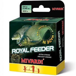 Mivardi vlasec royal feeder green 200 m-priemer  0,205 mm / nosnosť 4,8 kg