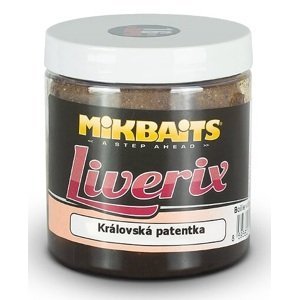 Mikbaits liverix boilie v dipe královská patentka 250 g - 24 mm