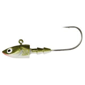 Berkley jiggová hlava jig deep olive/pearl 3 ks-7g